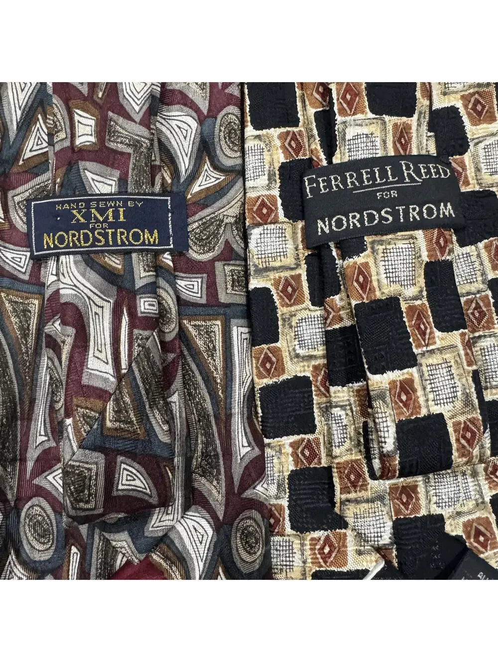 Nordstrom, Farrell Reed, XMI Tie Men's Bundle Lot of 4 Silk